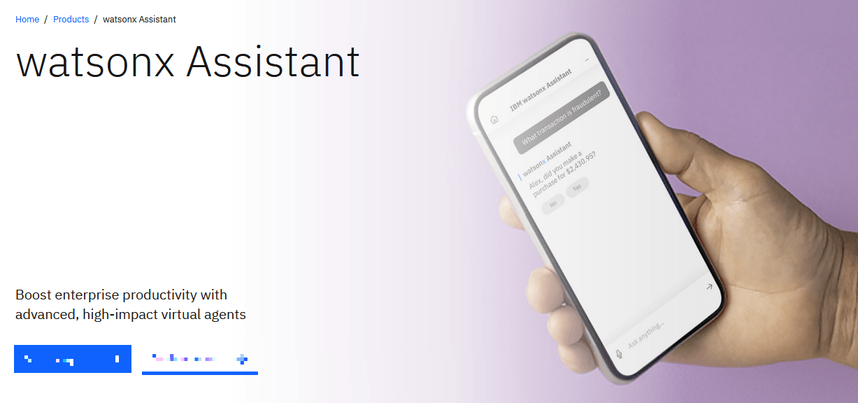 watsonx assistant