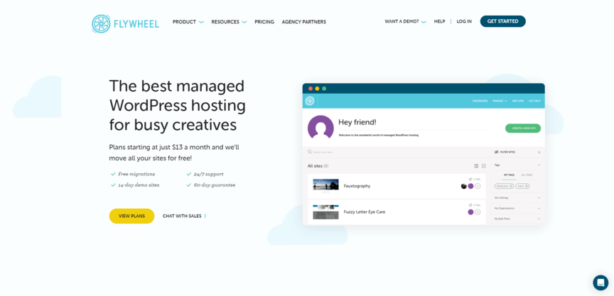 web host flywheel