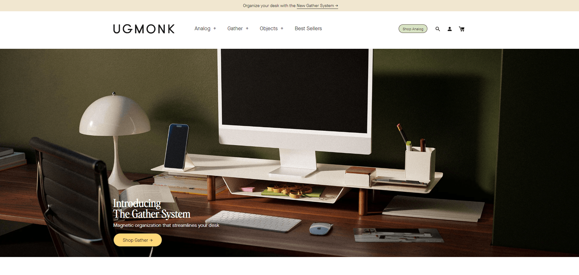 Ugmonk website example