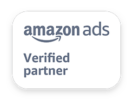 Amazon Ads Verified Partner badge.