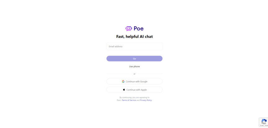 chatgpt alternatives poe ai