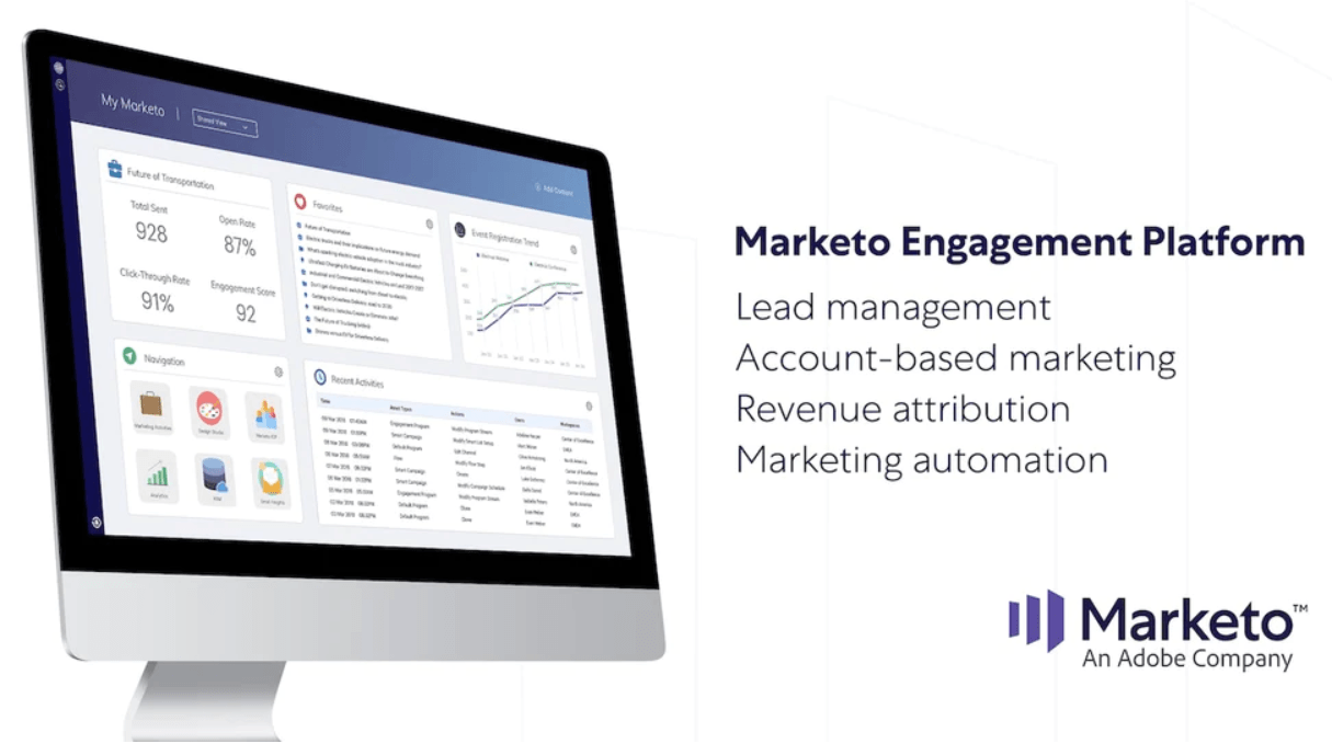 marketo engagement platform screenshot