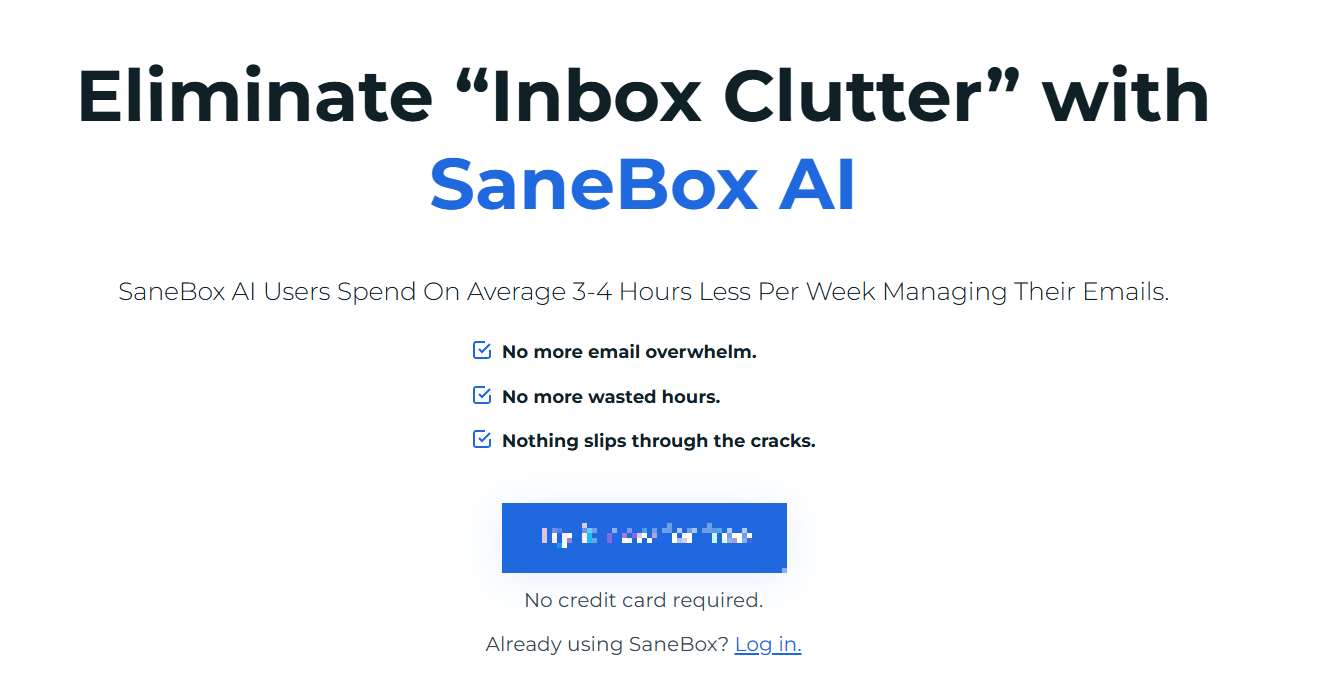 sanebox ai
