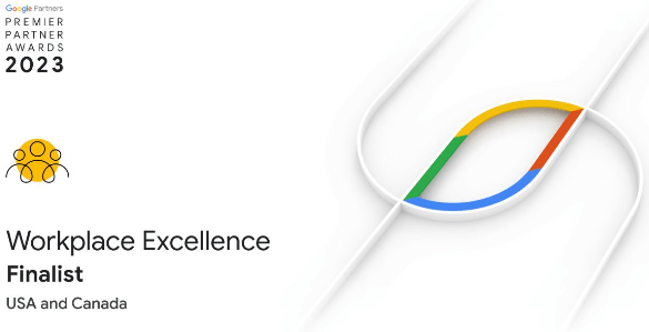 google premier partner awards workplace excellence finalist