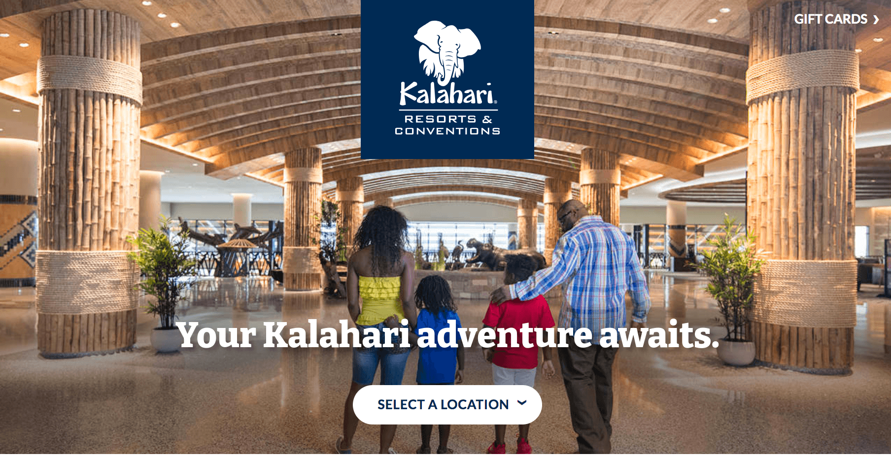 Homepage for Kalahari