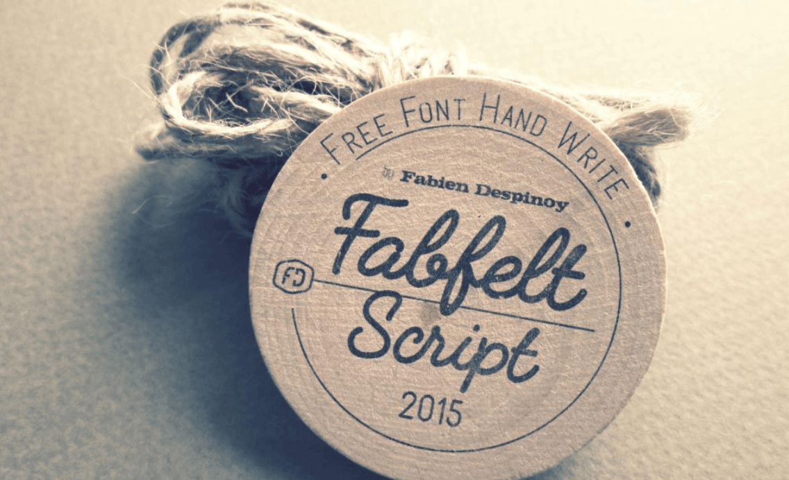 fabfelt script font