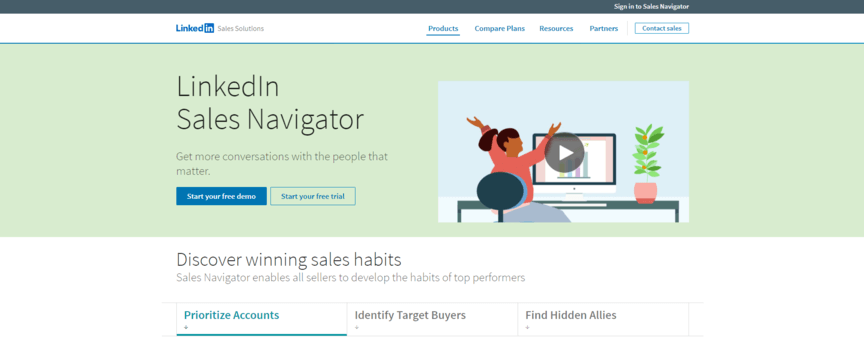 sales intelligence linkedin