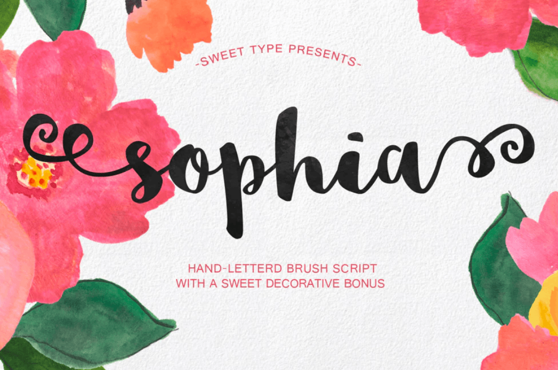 sophia font 