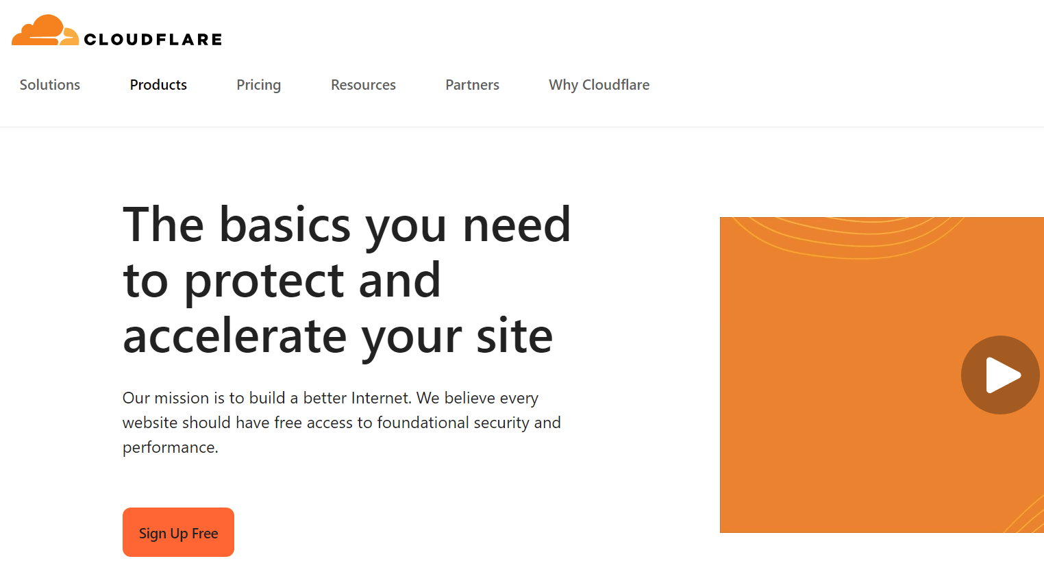 Cloudflare services infomation