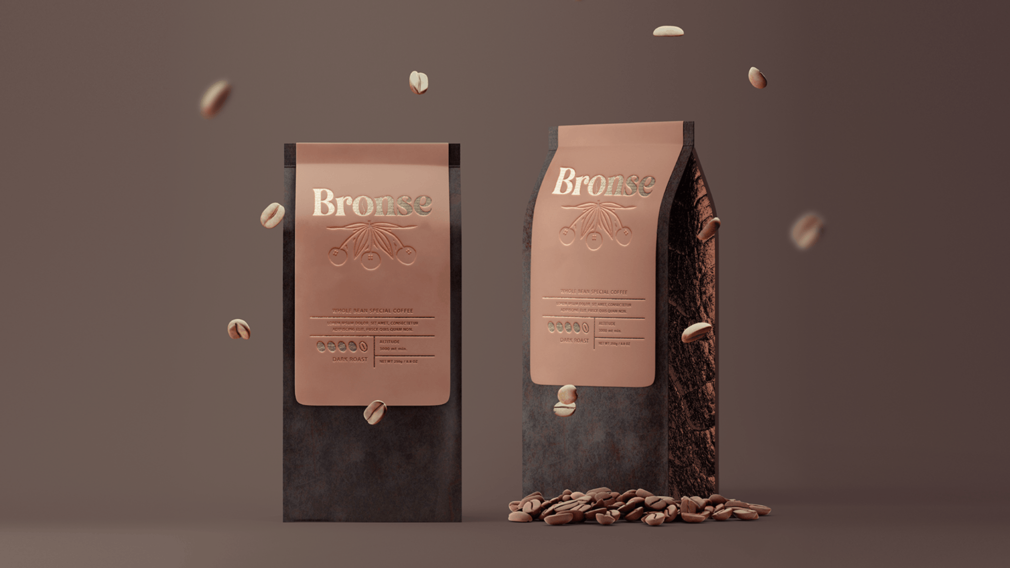 Bronse Coffee Packaging