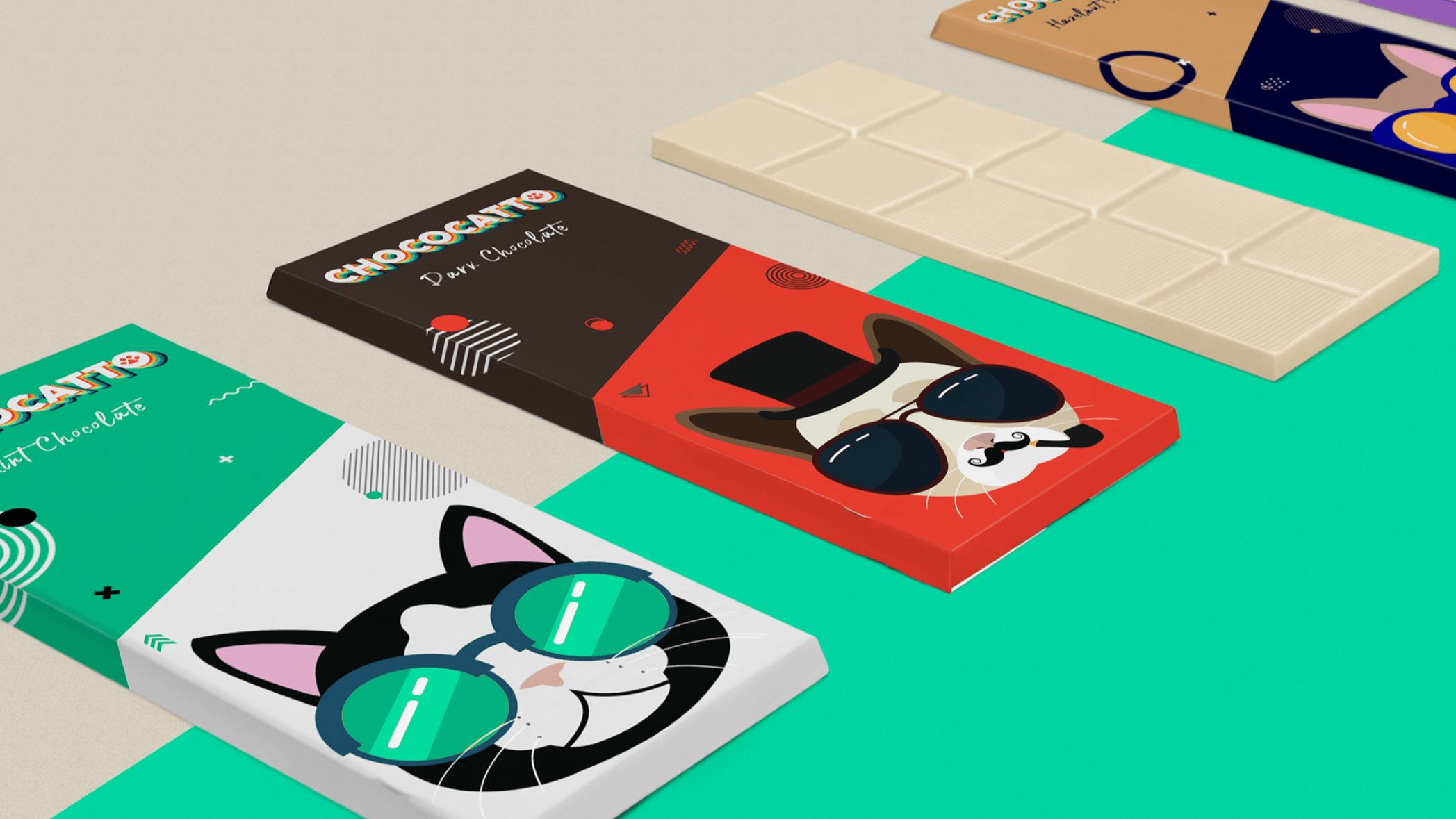 Chococatto Product Packaging