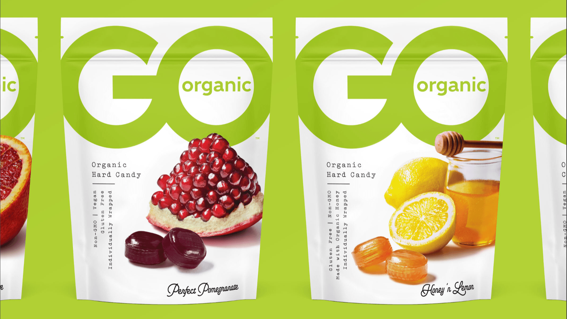 Go Organic Hard Candy Packaging