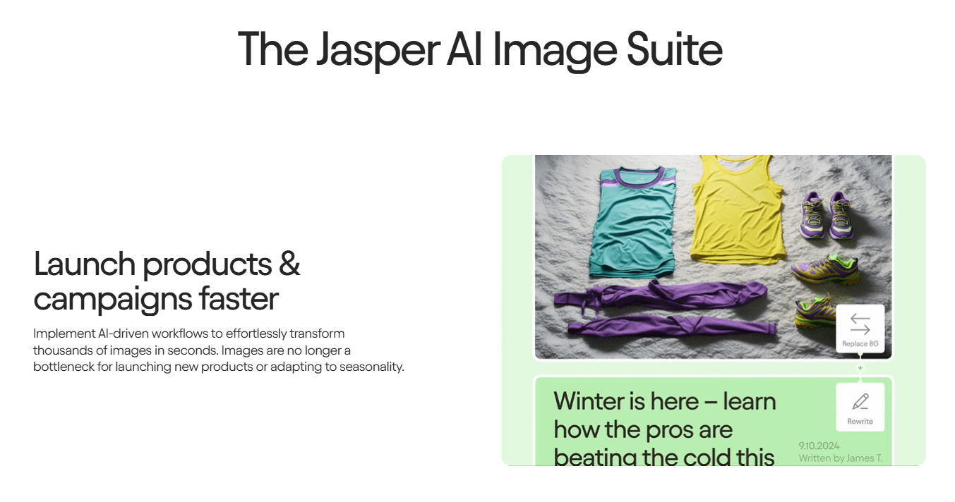 jasper ai image suite