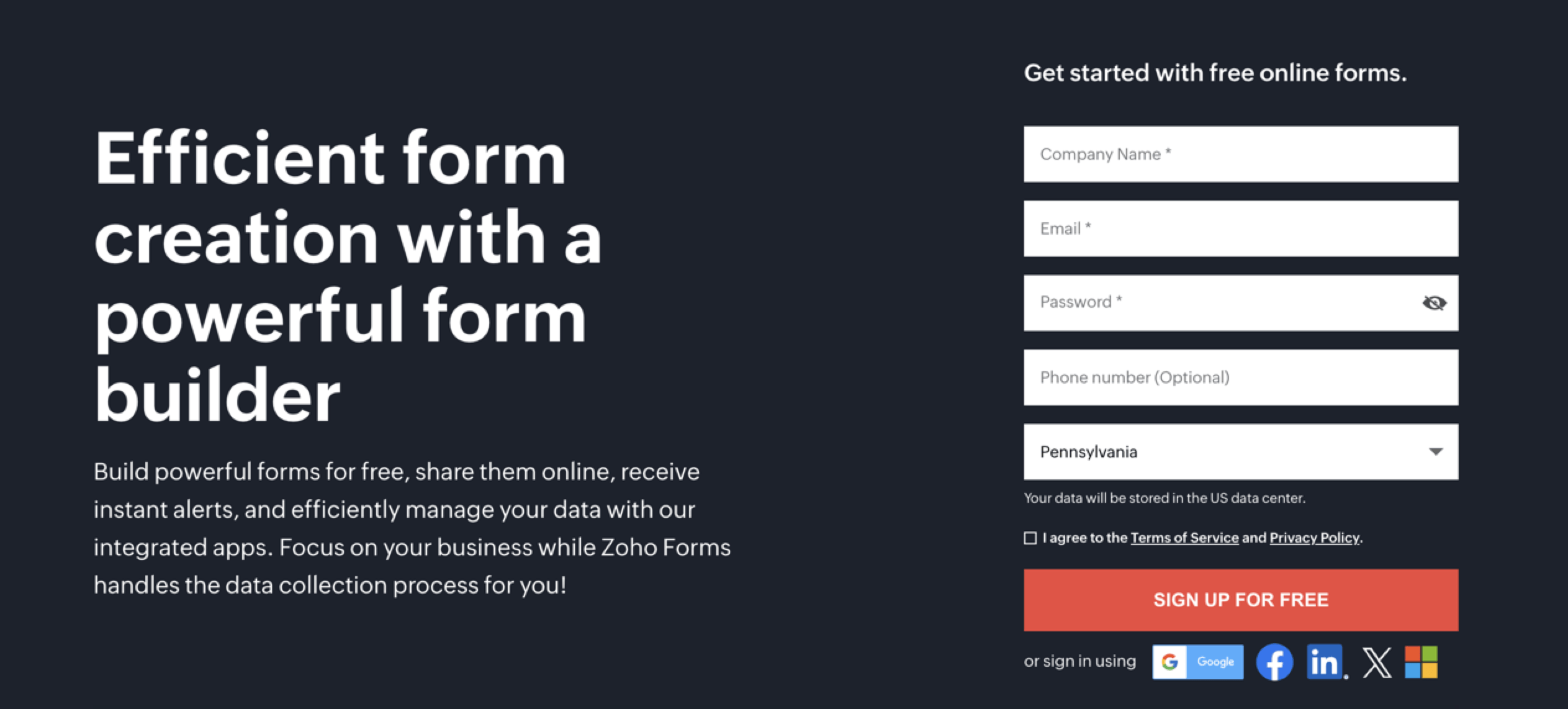 zoho forms