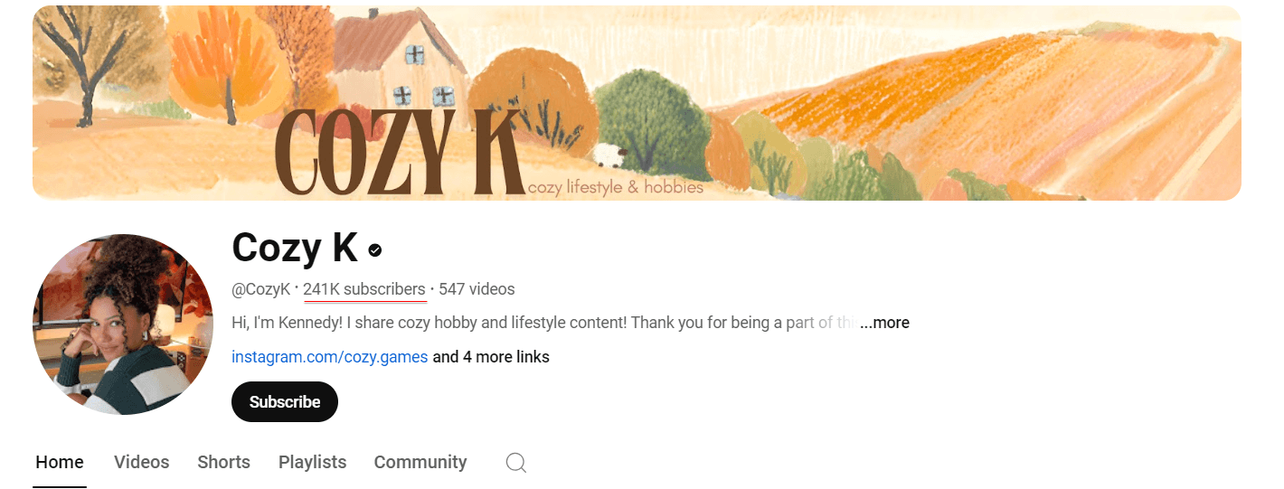 small influencer example