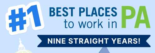 Best Places to Work in PA award