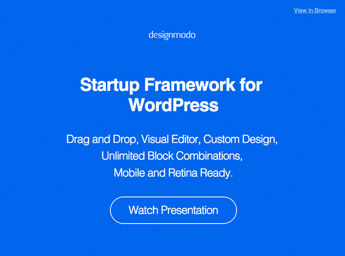 email banner designmodo