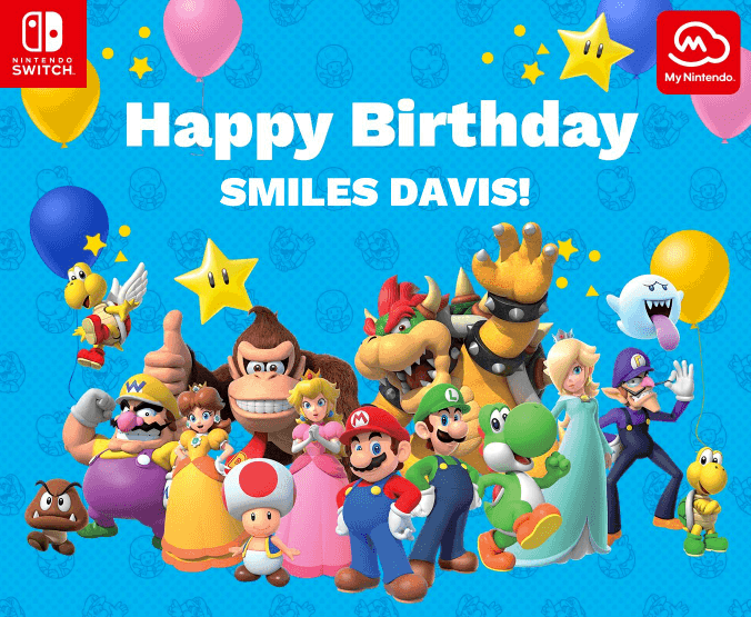 email banner nintendo