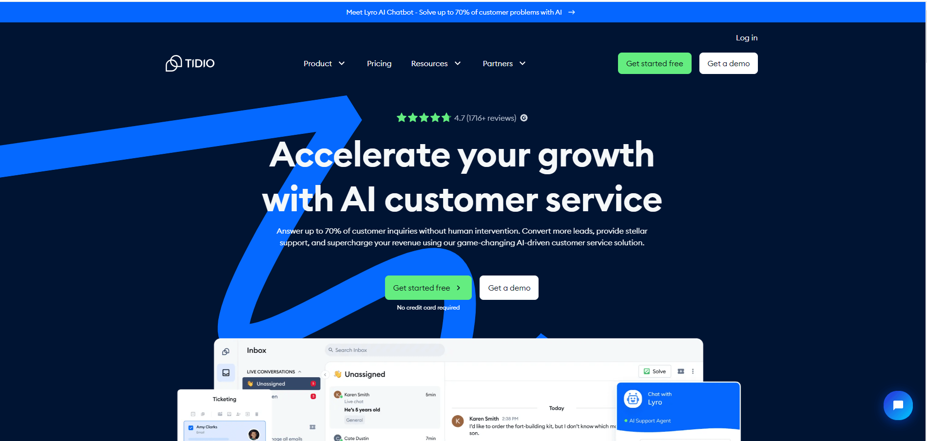 AI WordPress Plugins for Tidio