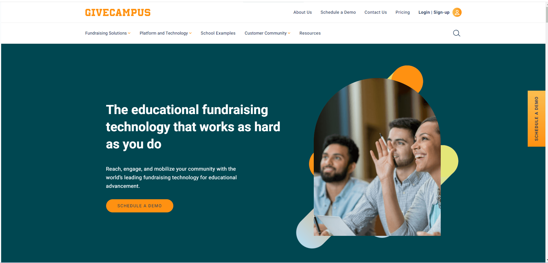 Give Campas Fintech Web Design