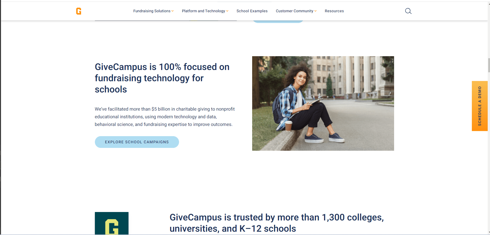 Give Campas Fintech Web Design