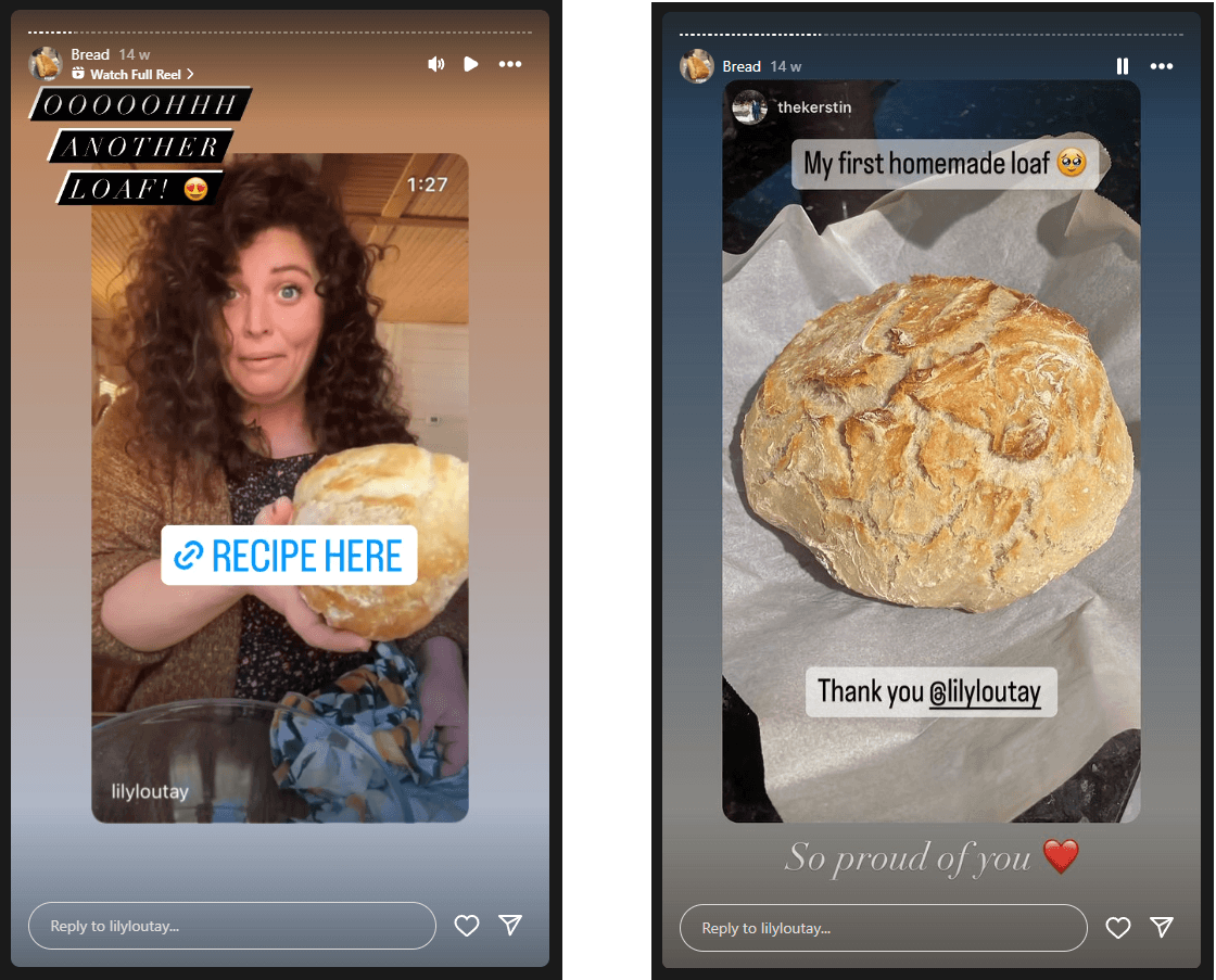 Lily loutay bread recipe