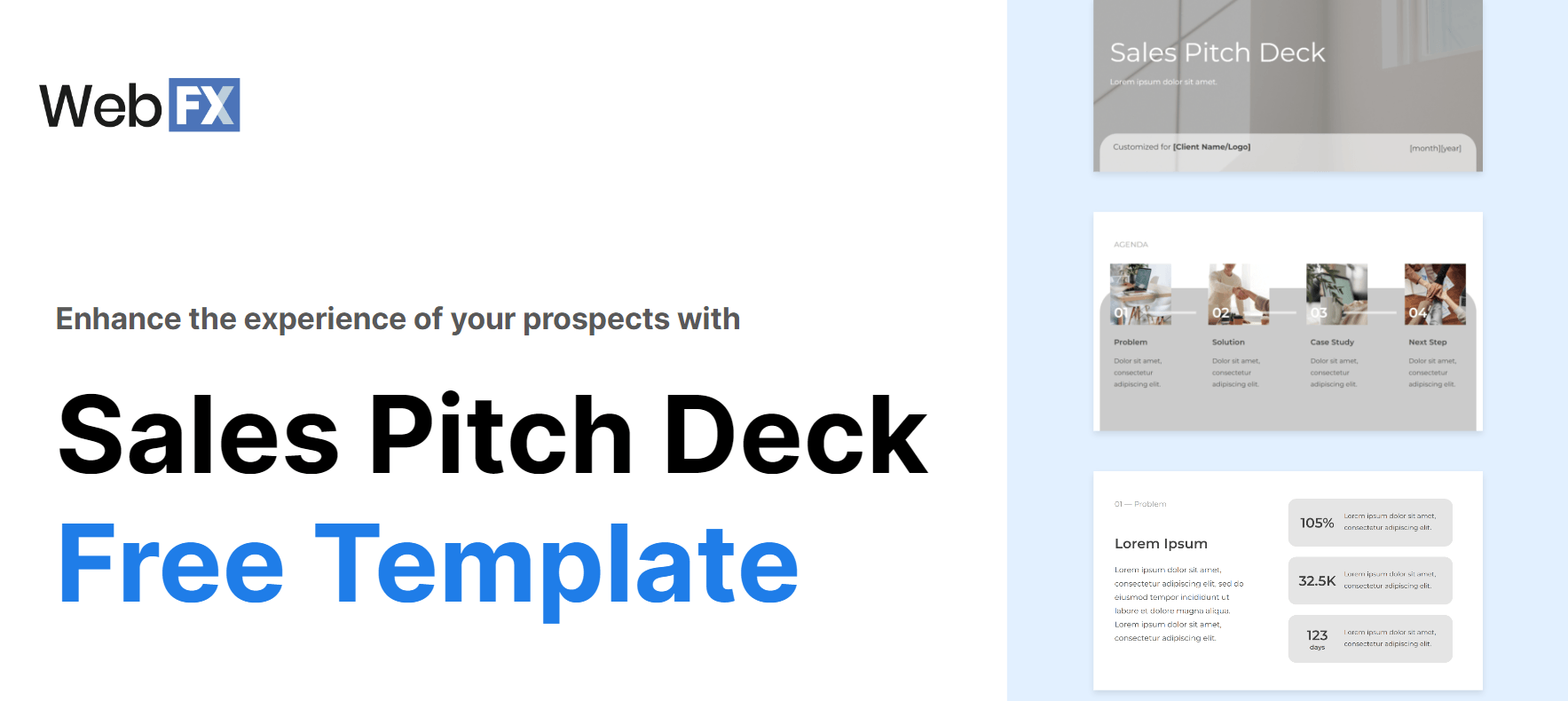 Preview of sales pitch deck