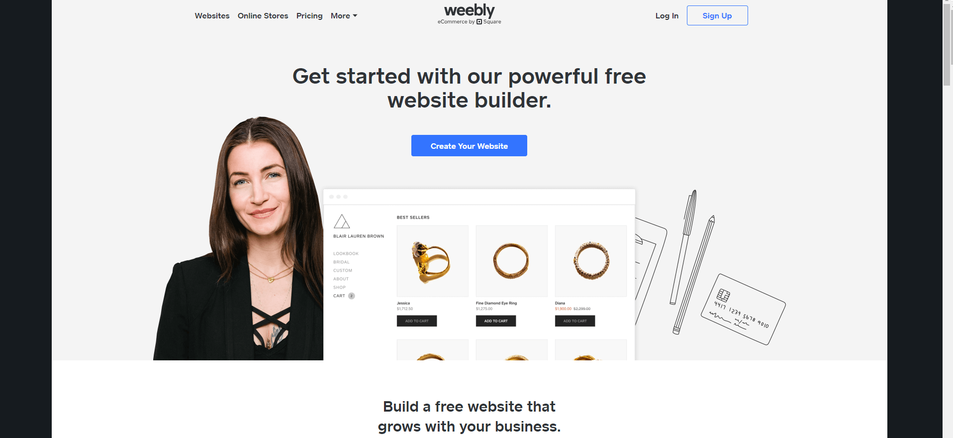 Weebly free cms