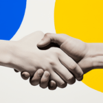 Two people shaking hands