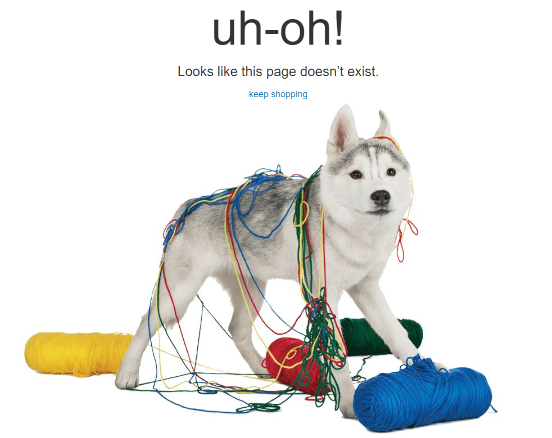 404 page example