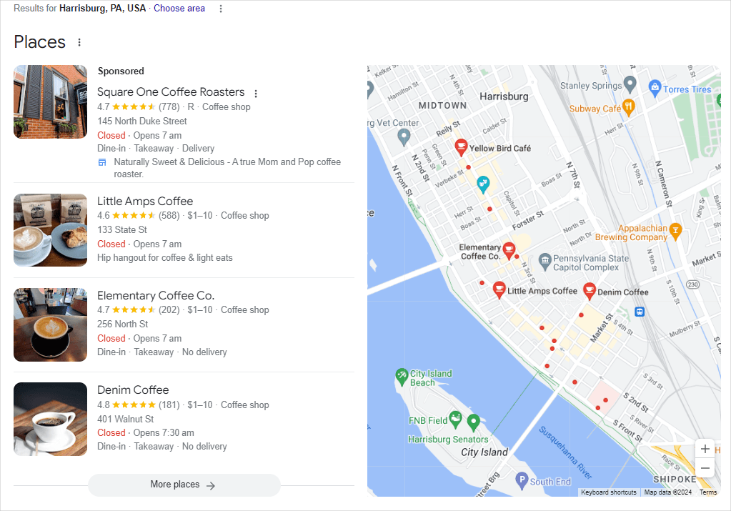Local marketing: Google profiles