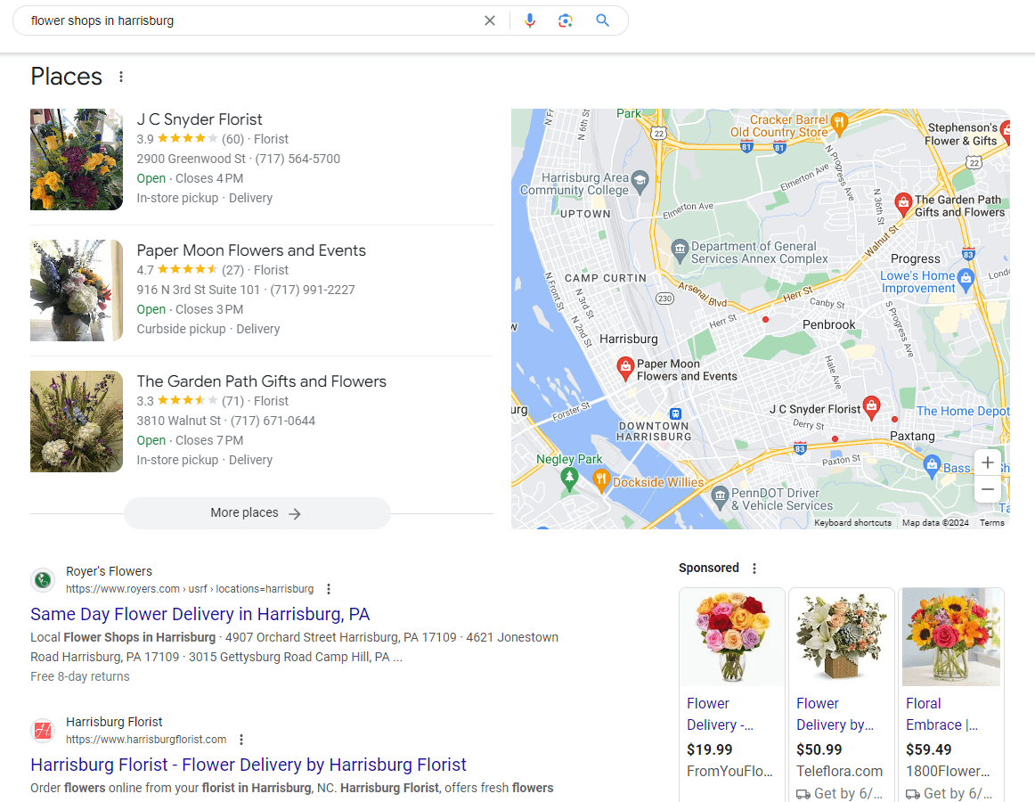 flower shops