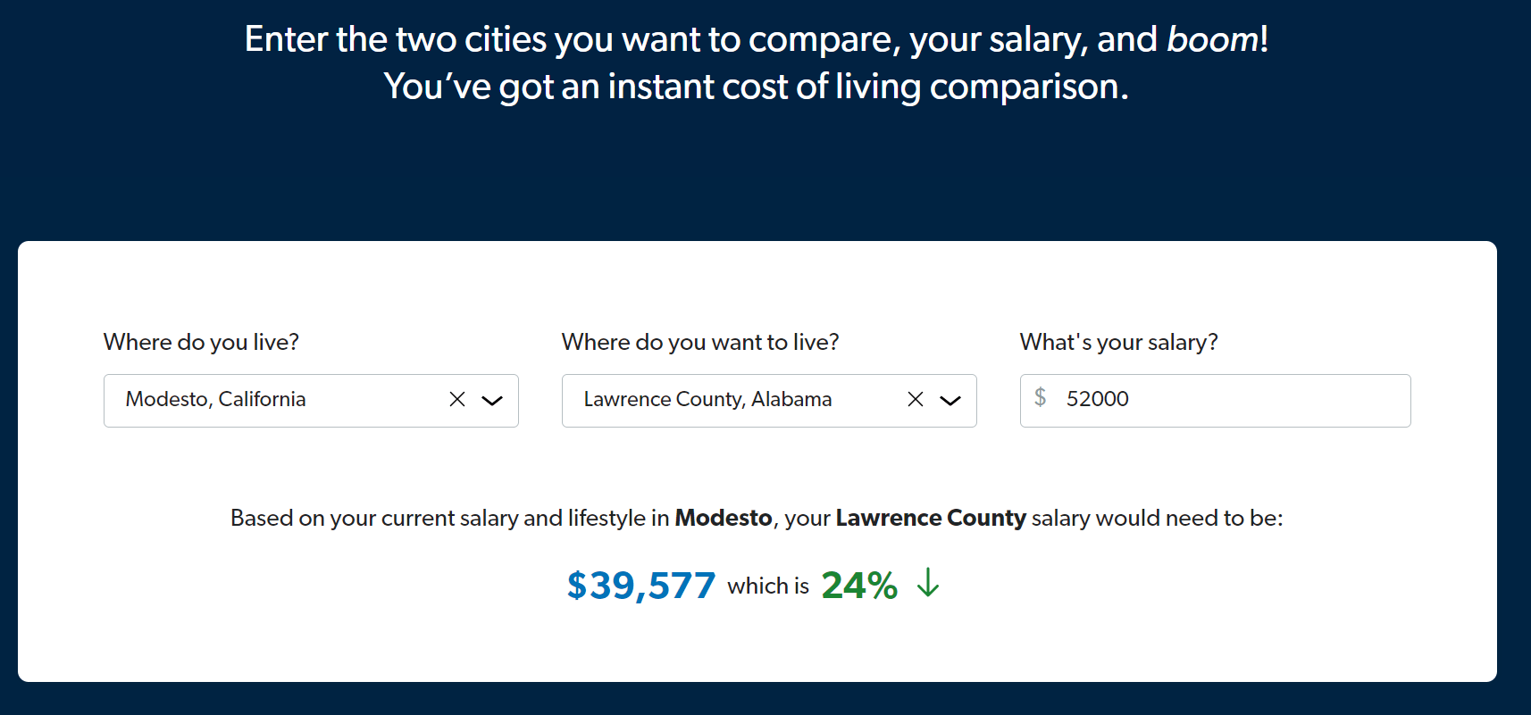 free finance calculator