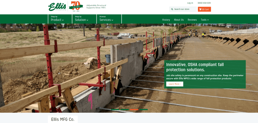 manufacturing website ellis