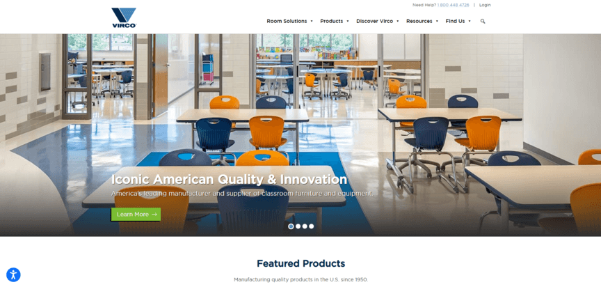 manufacturing website virco