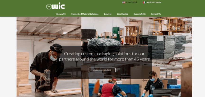 manufacturing website wic