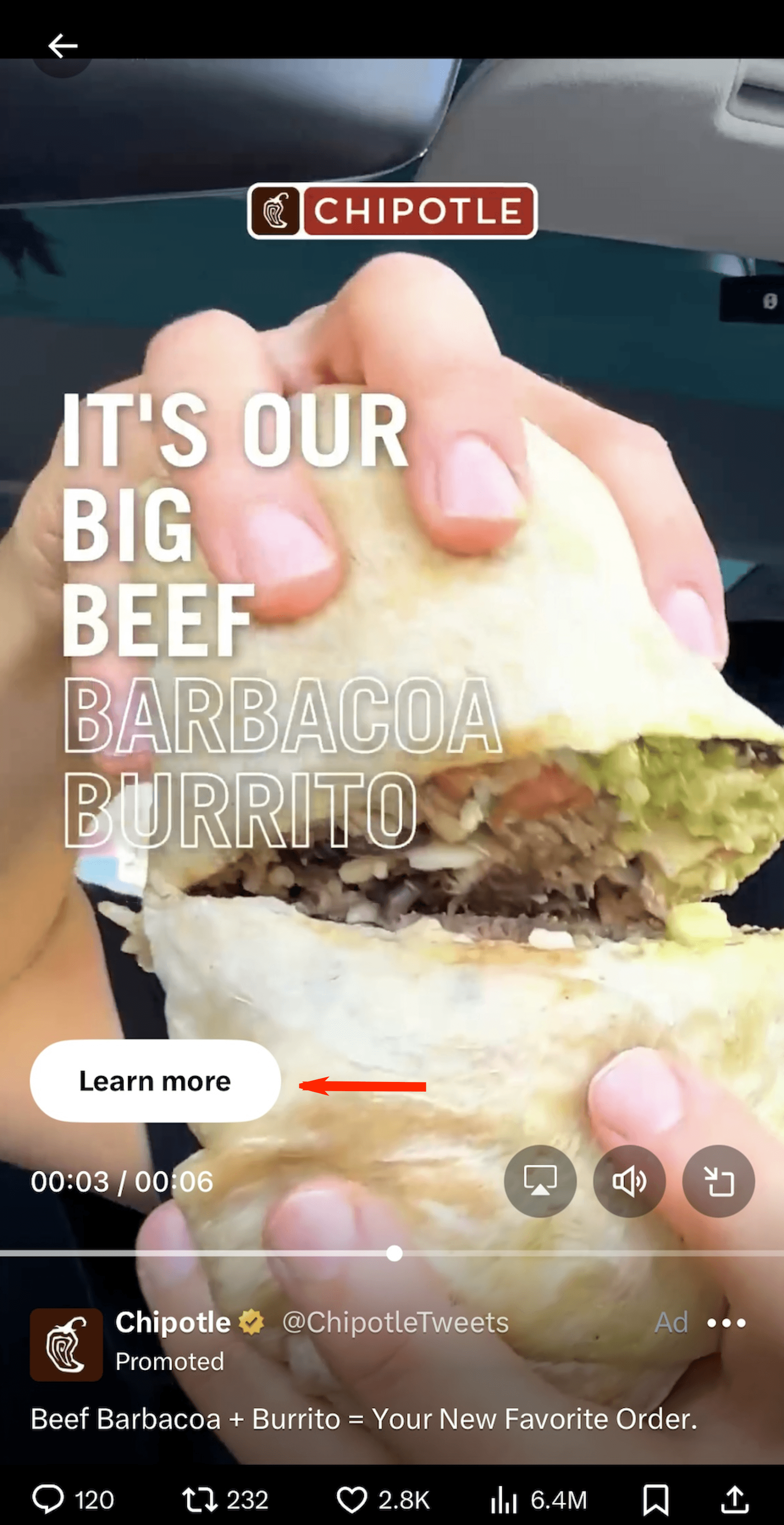 vertical video twitter ad