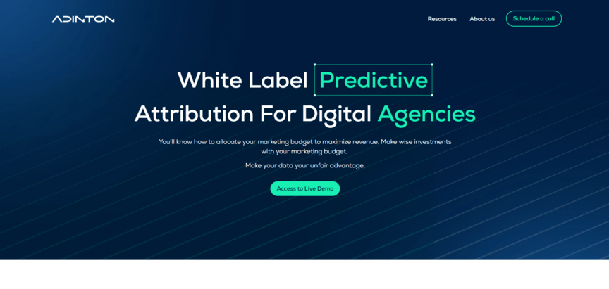 attribution tool adinton