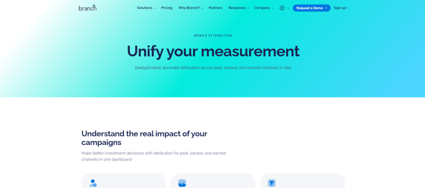 attribution tool branch
