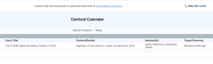 Blog Editorial Calendar: 4 Benefits of Using One [Free Template]