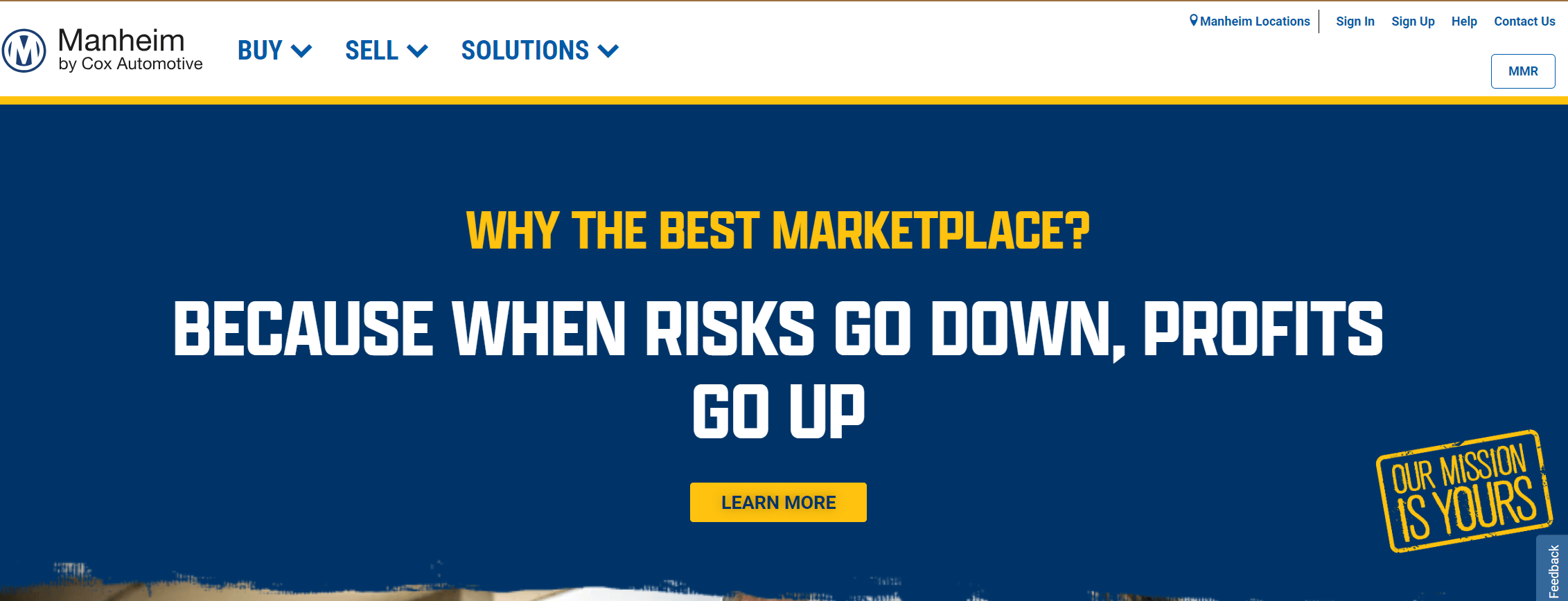 Manheim car auction website