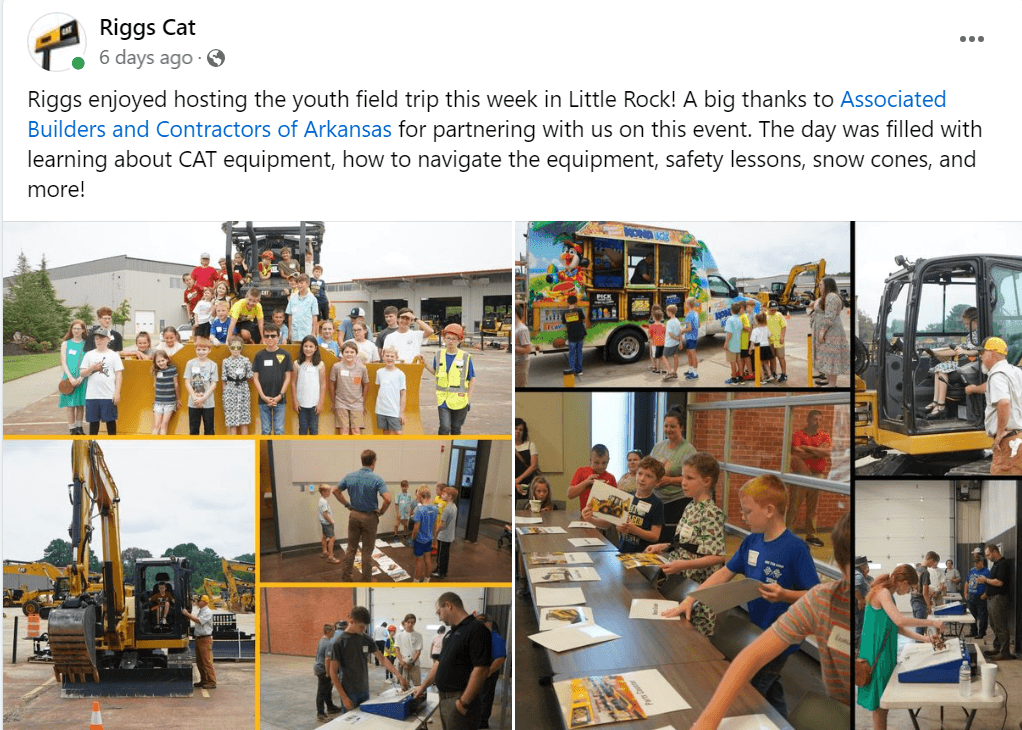 Riggs CAT social media post