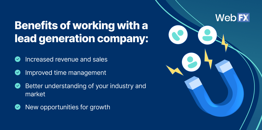 1 List the benefits of working with a lead generation company 1