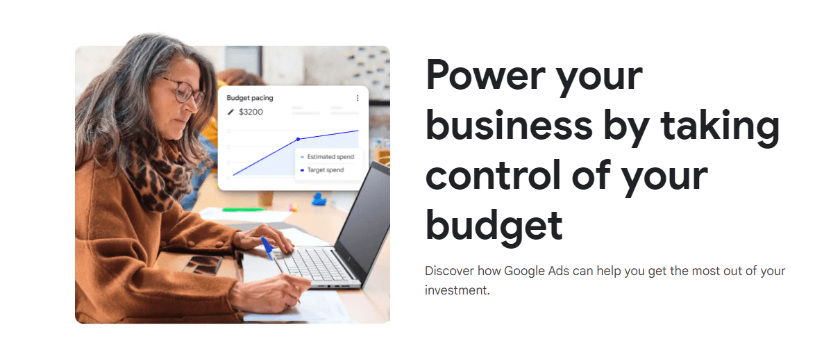 google cost example