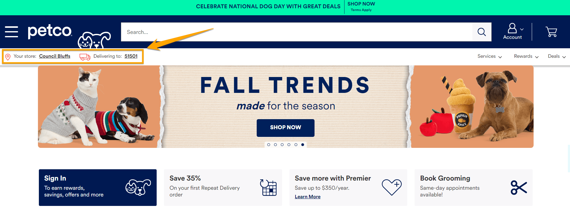 personalized website