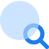 research blue icon