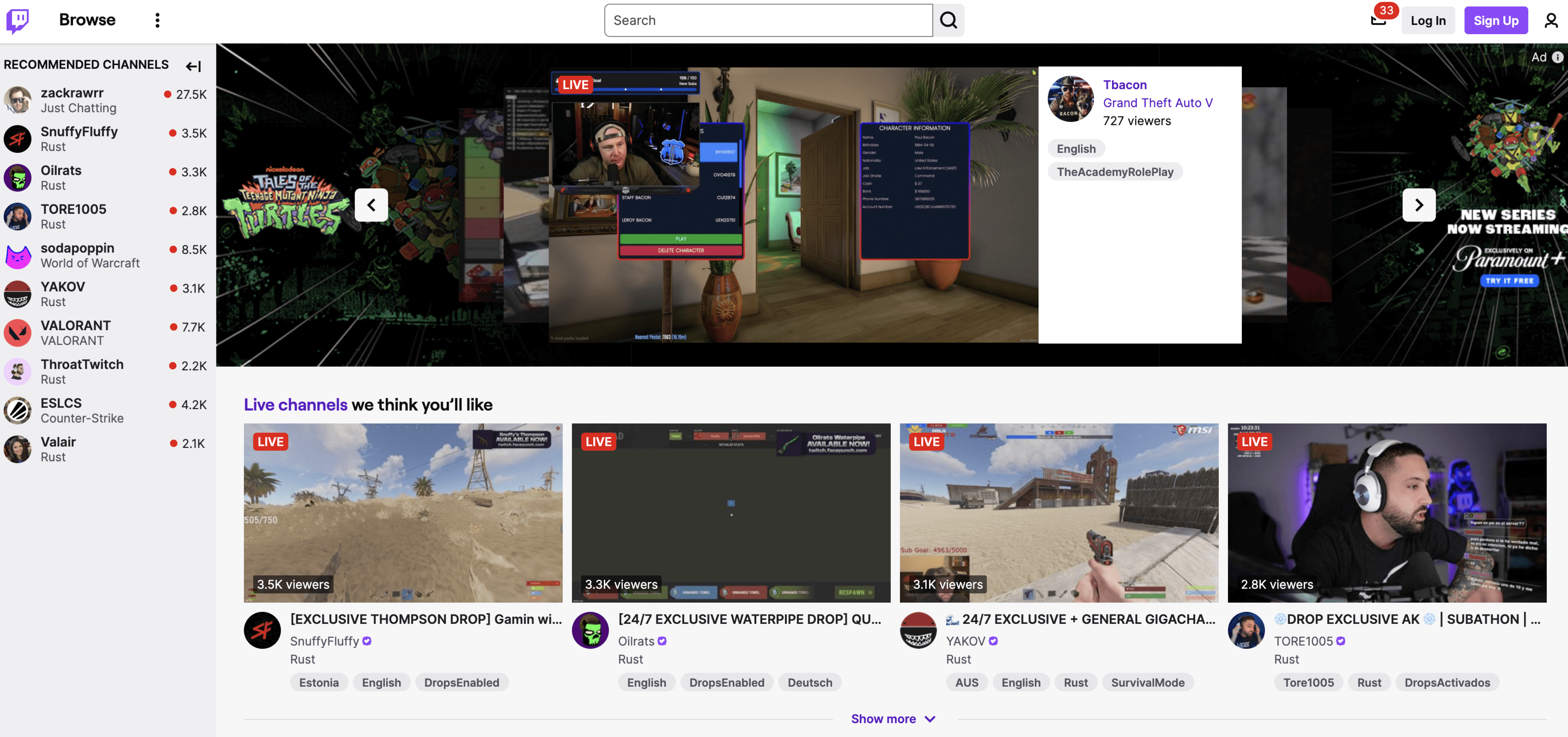 twitch streaming 1
