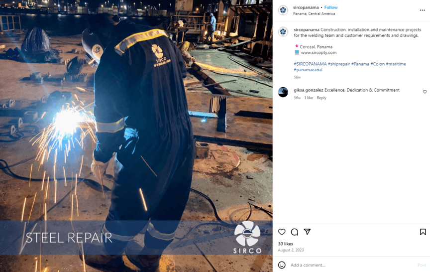 industrial repair social media
