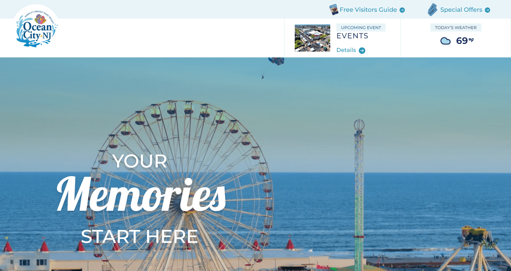 New Ocean City, NJ website