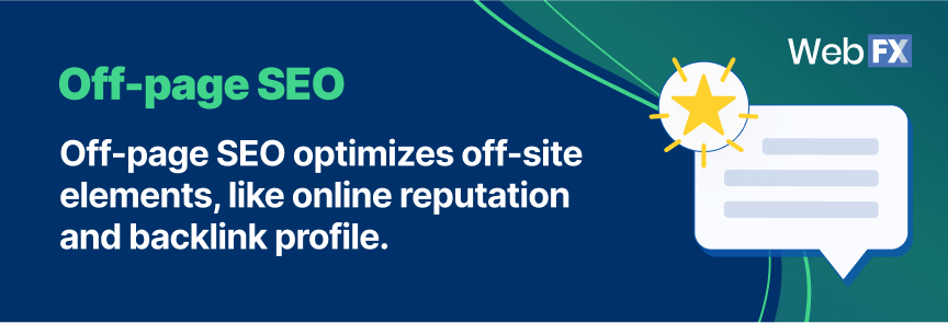 Off-page SEO definition